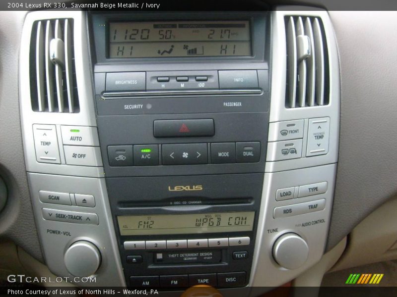 Savannah Beige Metallic / Ivory 2004 Lexus RX 330