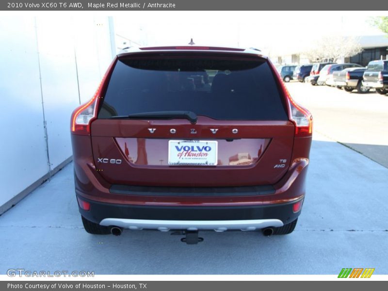 Maple Red Metallic / Anthracite 2010 Volvo XC60 T6 AWD