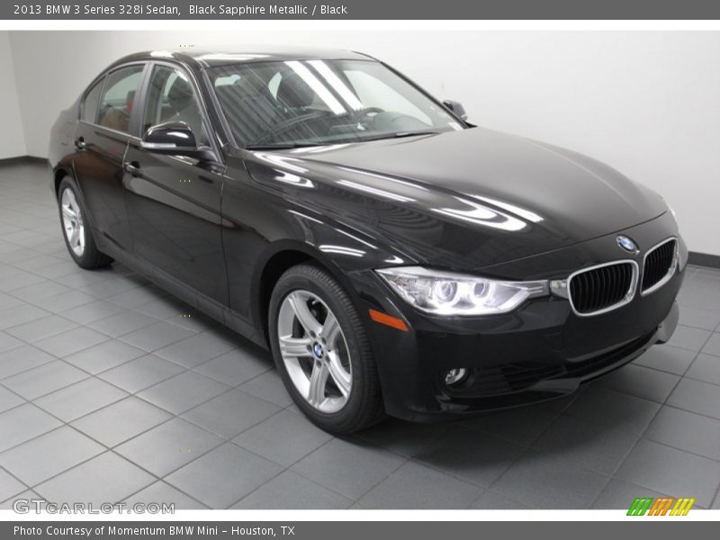 Black Sapphire Metallic / Black 2013 BMW 3 Series 328i Sedan