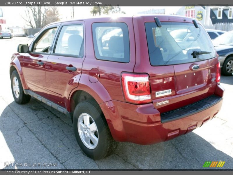 Sangria Red Metallic / Stone 2009 Ford Escape XLS 4WD