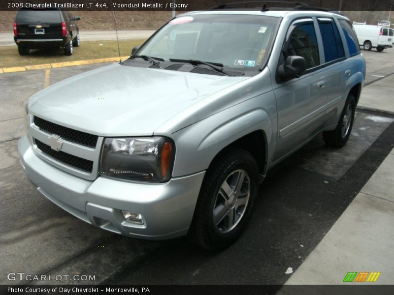 Moondust Metallic / Ebony 2008 Chevrolet TrailBlazer LT 4x4