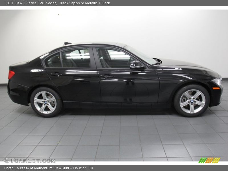 Black Sapphire Metallic / Black 2013 BMW 3 Series 328i Sedan