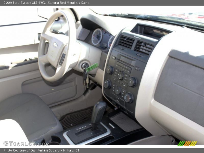 Sangria Red Metallic / Stone 2009 Ford Escape XLS 4WD