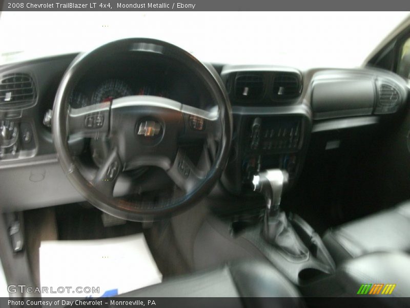 Moondust Metallic / Ebony 2008 Chevrolet TrailBlazer LT 4x4