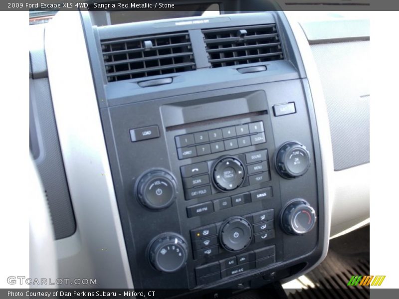 Sangria Red Metallic / Stone 2009 Ford Escape XLS 4WD