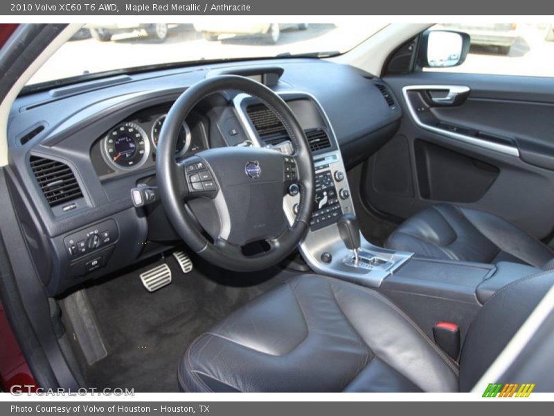 Anthracite Interior - 2010 XC60 T6 AWD 