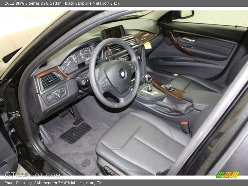 Black Sapphire Metallic / Black 2013 BMW 3 Series 328i Sedan