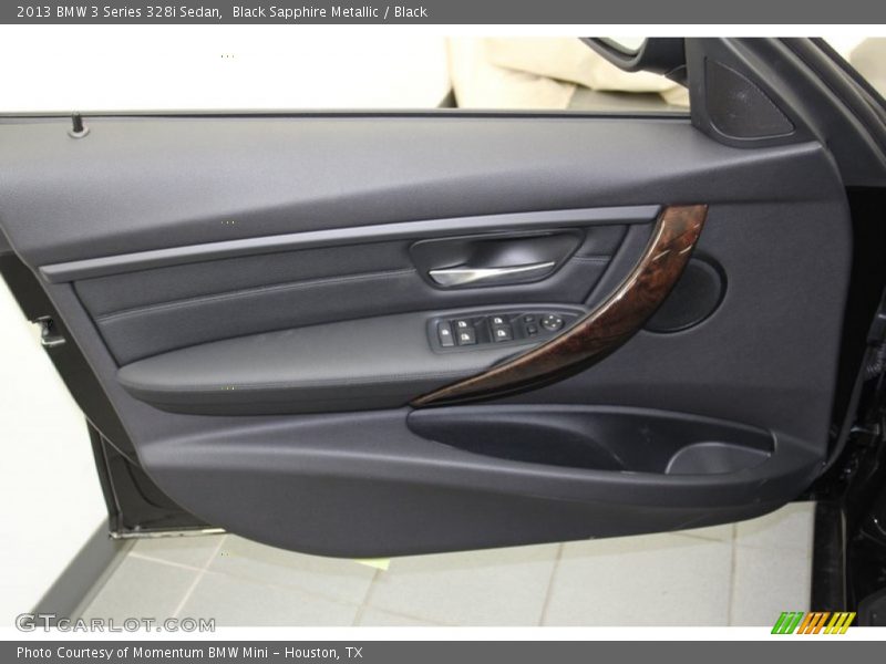 Black Sapphire Metallic / Black 2013 BMW 3 Series 328i Sedan