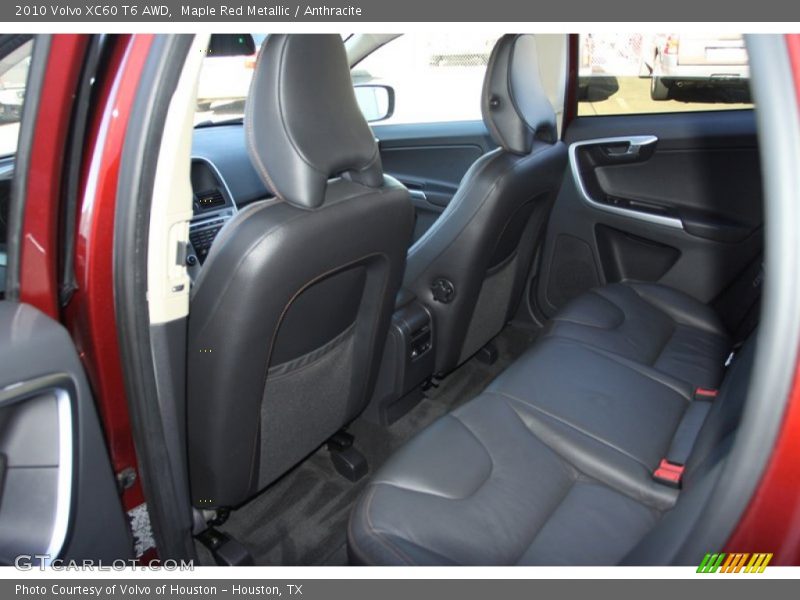 Rear Seat of 2010 XC60 T6 AWD