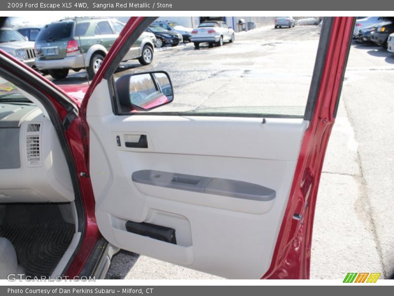 Sangria Red Metallic / Stone 2009 Ford Escape XLS 4WD
