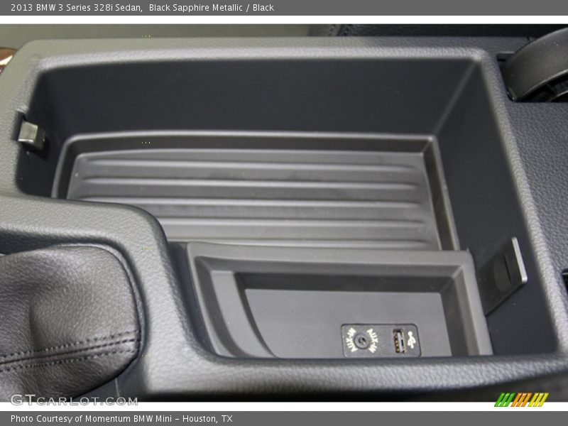 Black Sapphire Metallic / Black 2013 BMW 3 Series 328i Sedan