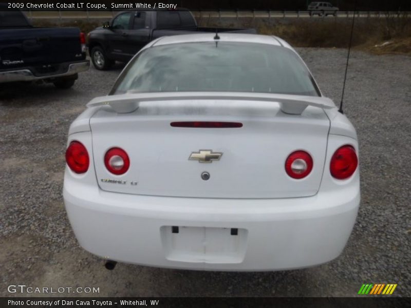 Summit White / Ebony 2009 Chevrolet Cobalt LT Coupe