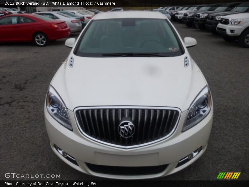 White Diamond Tricoat / Cashmere 2013 Buick Verano FWD