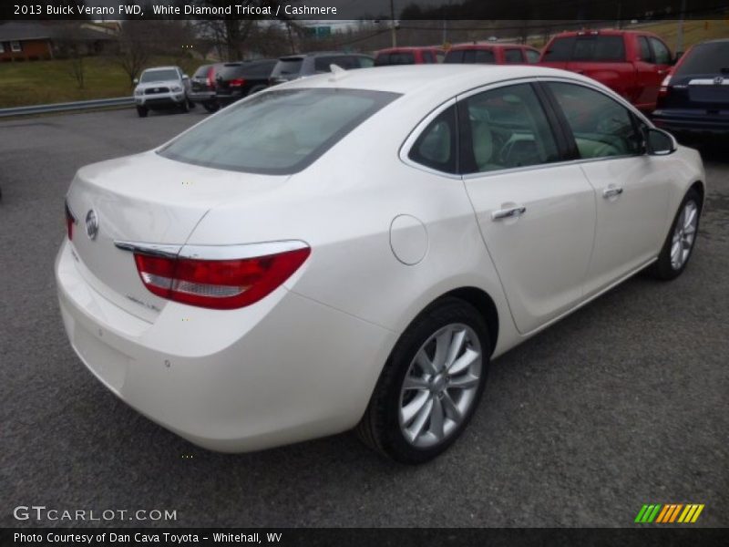 White Diamond Tricoat / Cashmere 2013 Buick Verano FWD