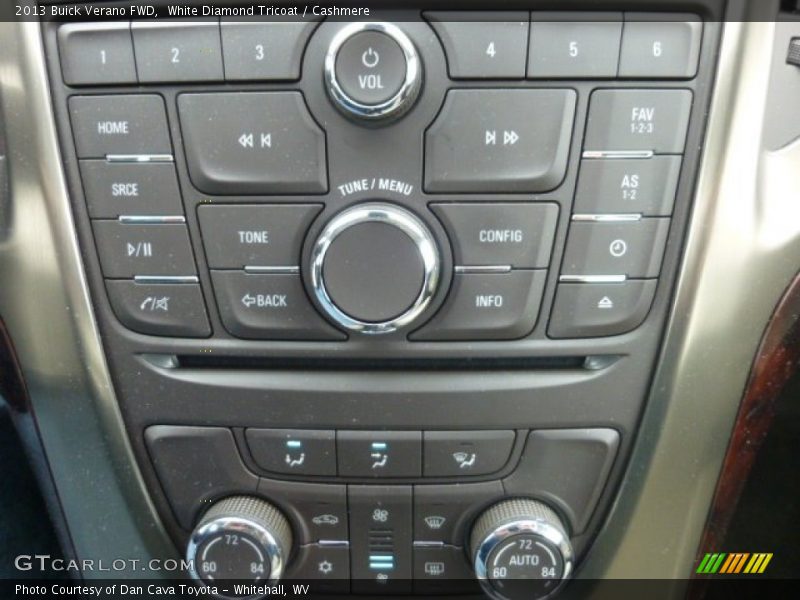 White Diamond Tricoat / Cashmere 2013 Buick Verano FWD