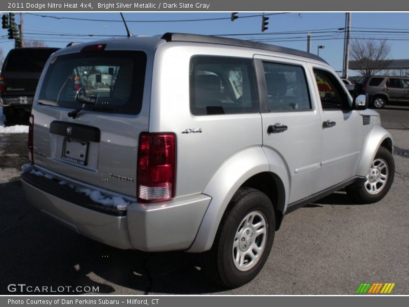 Bright Silver Metallic / Dark Slate Gray 2011 Dodge Nitro Heat 4x4