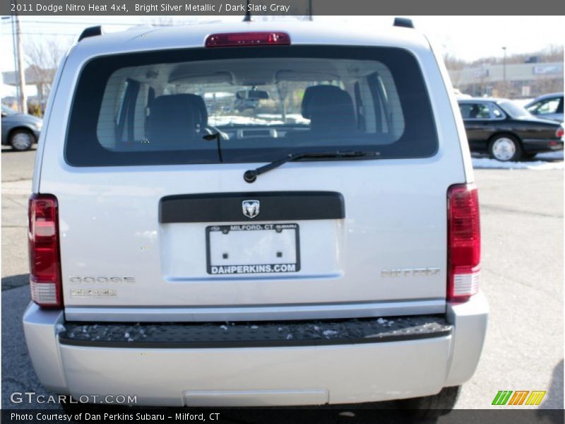 Bright Silver Metallic / Dark Slate Gray 2011 Dodge Nitro Heat 4x4