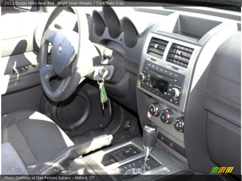 Bright Silver Metallic / Dark Slate Gray 2011 Dodge Nitro Heat 4x4