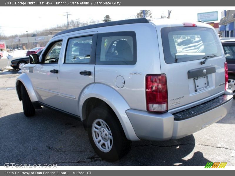 Bright Silver Metallic / Dark Slate Gray 2011 Dodge Nitro Heat 4x4