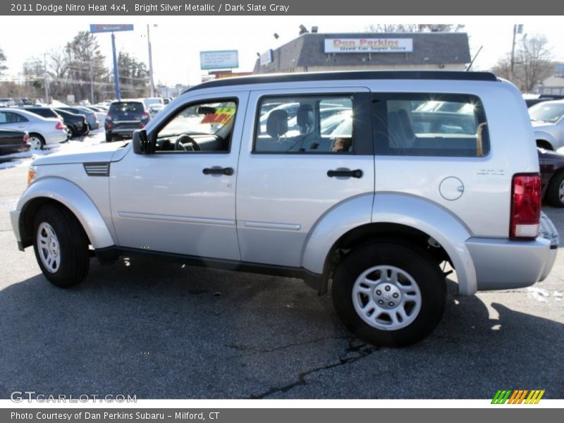 Bright Silver Metallic / Dark Slate Gray 2011 Dodge Nitro Heat 4x4