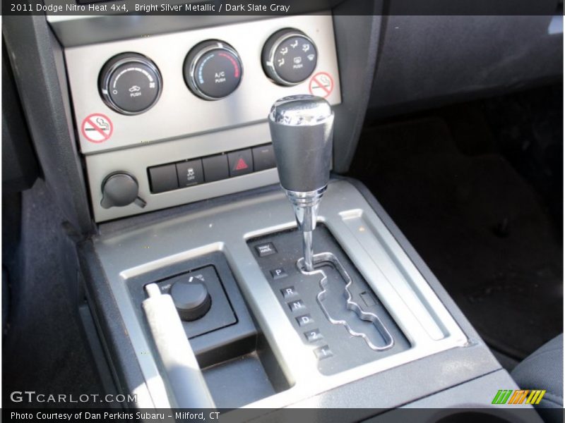 Bright Silver Metallic / Dark Slate Gray 2011 Dodge Nitro Heat 4x4