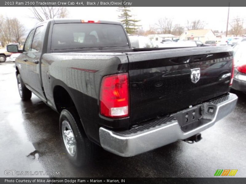 Black / Black/Diesel Gray 2013 Ram 2500 Tradesman Crew Cab 4x4
