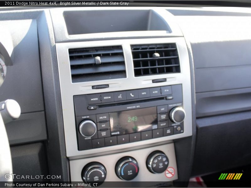 Bright Silver Metallic / Dark Slate Gray 2011 Dodge Nitro Heat 4x4