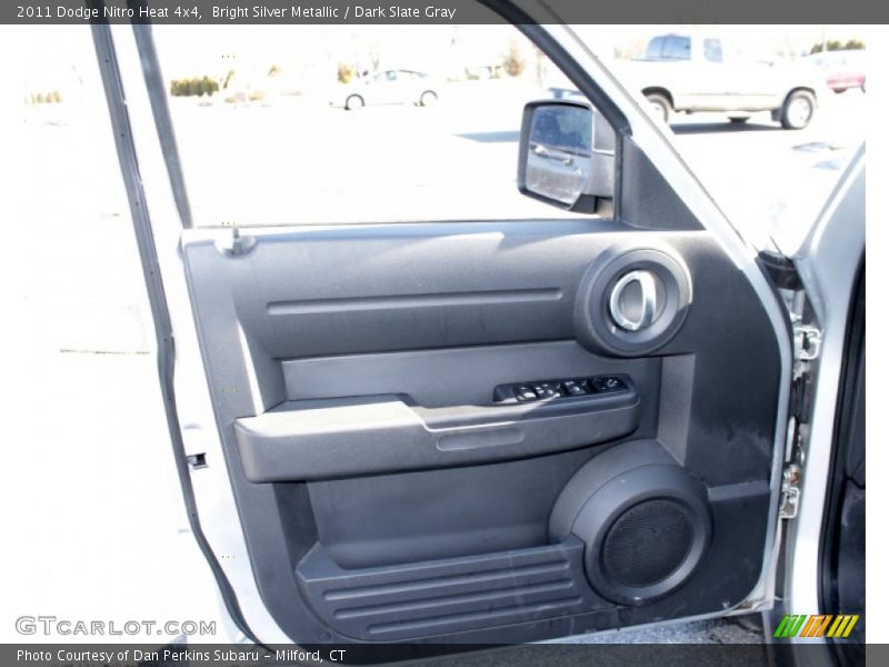 Bright Silver Metallic / Dark Slate Gray 2011 Dodge Nitro Heat 4x4