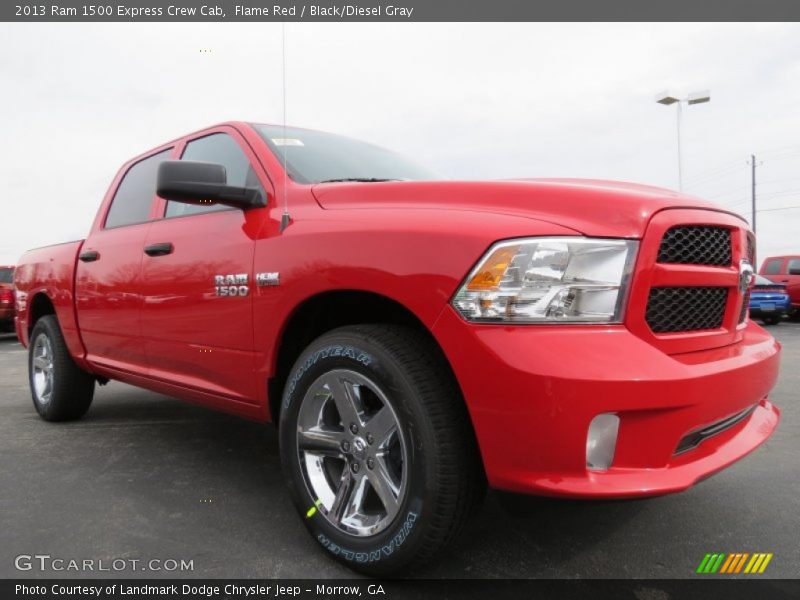 Front 3/4 View of 2013 1500 Express Crew Cab