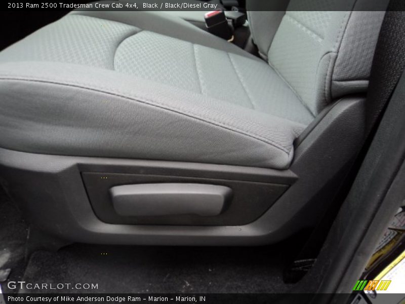 Black / Black/Diesel Gray 2013 Ram 2500 Tradesman Crew Cab 4x4