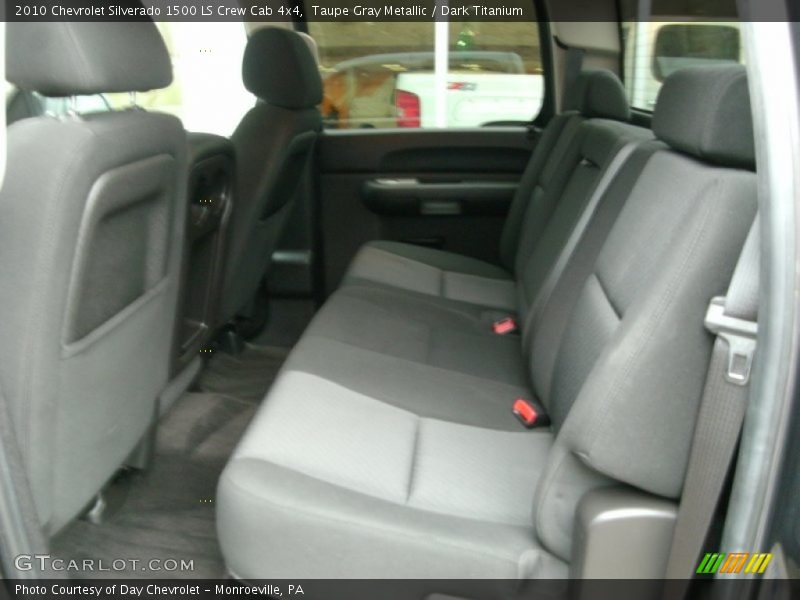 Rear Seat of 2010 Silverado 1500 LS Crew Cab 4x4