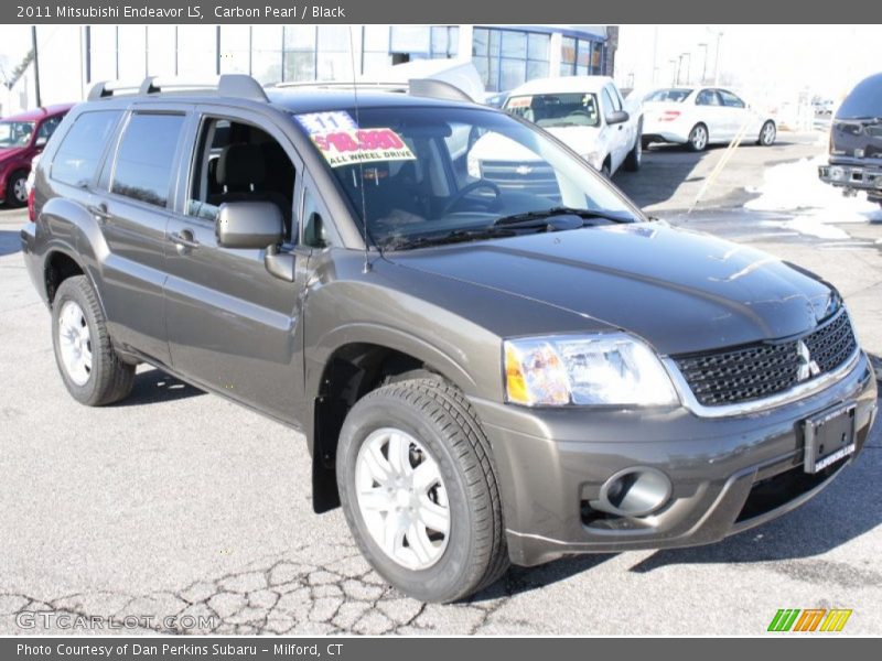 Carbon Pearl / Black 2011 Mitsubishi Endeavor LS