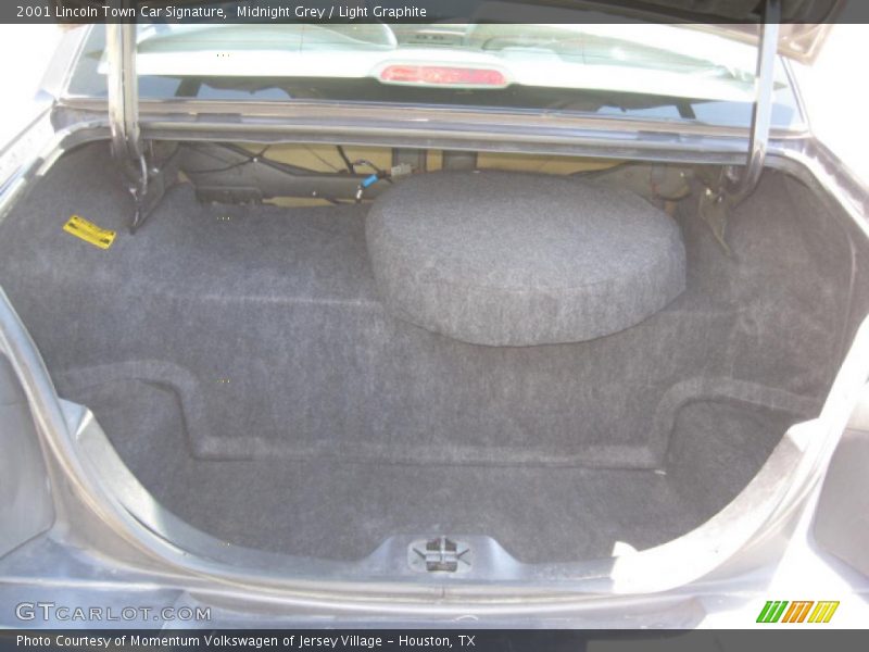Midnight Grey / Light Graphite 2001 Lincoln Town Car Signature