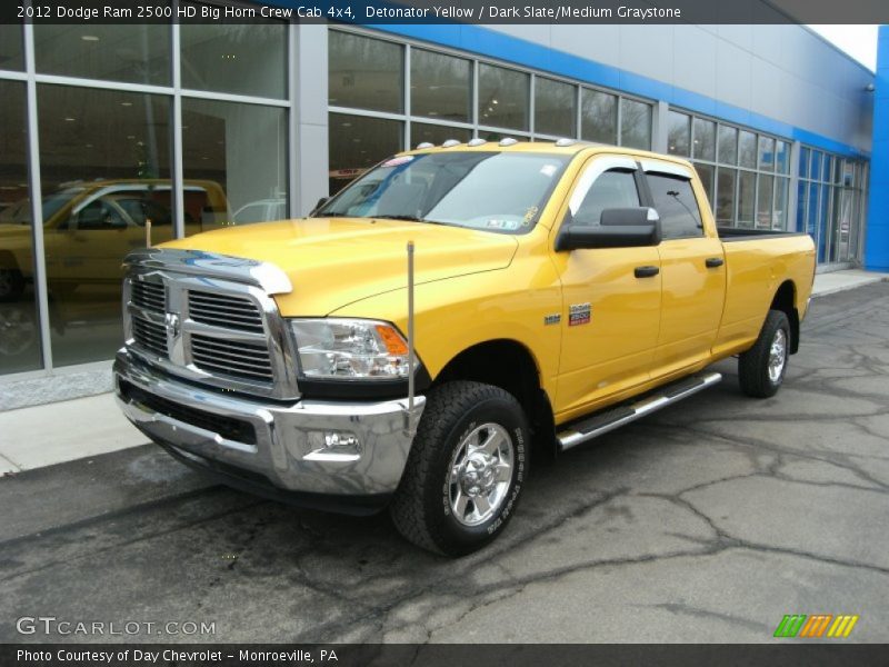 Front 3/4 View of 2012 Ram 2500 HD Big Horn Crew Cab 4x4
