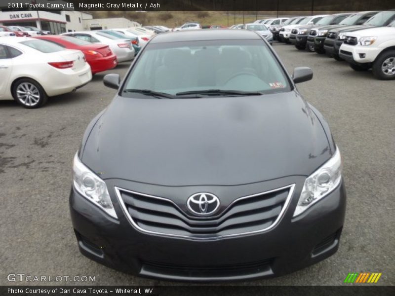 Magnetic Gray Metallic / Ash 2011 Toyota Camry LE