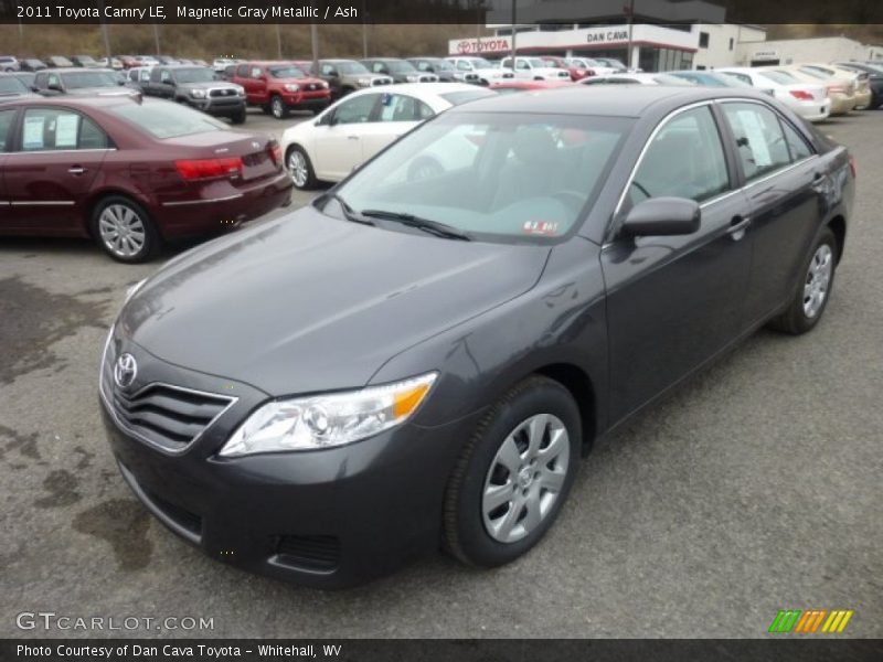 Magnetic Gray Metallic / Ash 2011 Toyota Camry LE