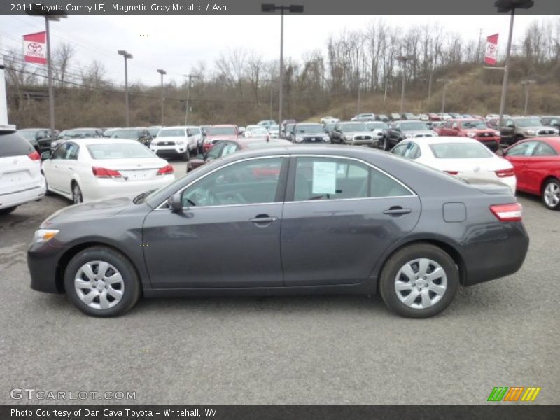 Magnetic Gray Metallic / Ash 2011 Toyota Camry LE