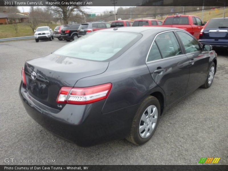 Magnetic Gray Metallic / Ash 2011 Toyota Camry LE
