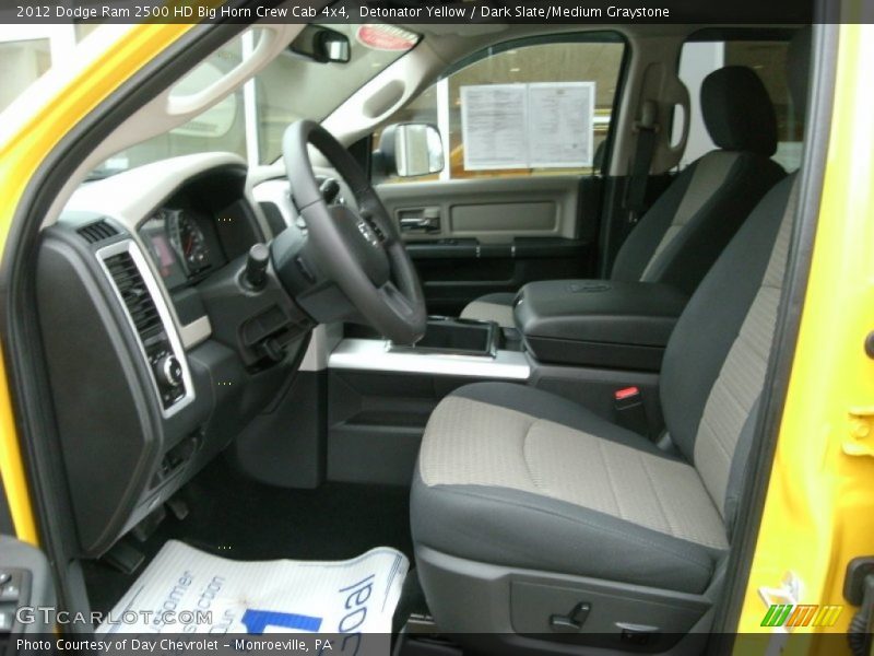  2012 Ram 2500 HD Big Horn Crew Cab 4x4 Dark Slate/Medium Graystone Interior