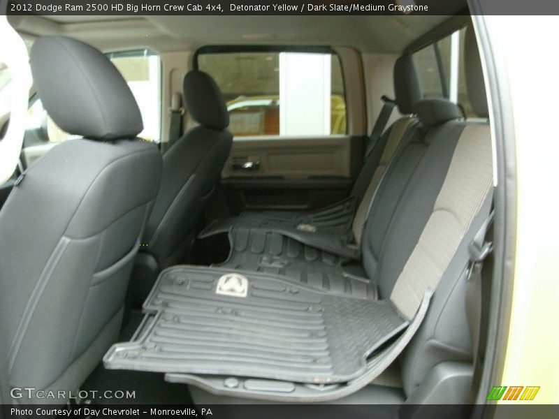 Detonator Yellow / Dark Slate/Medium Graystone 2012 Dodge Ram 2500 HD Big Horn Crew Cab 4x4
