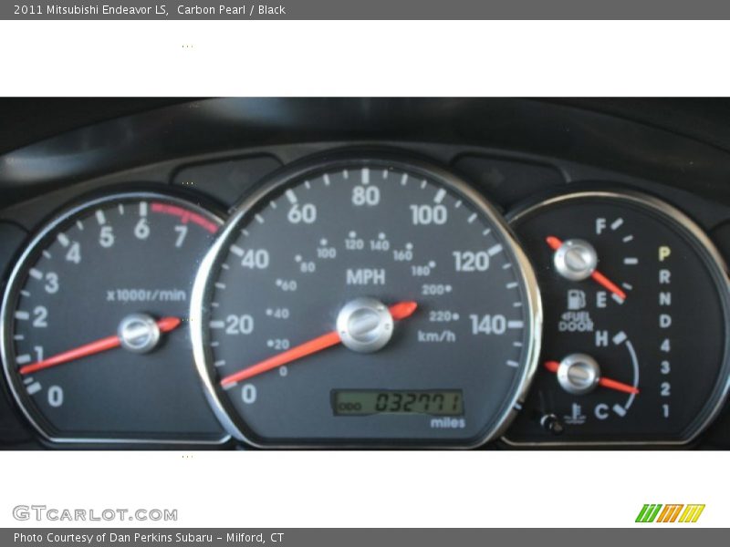 Carbon Pearl / Black 2011 Mitsubishi Endeavor LS