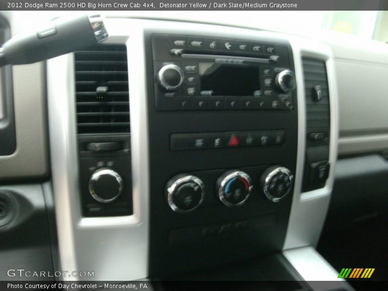 Detonator Yellow / Dark Slate/Medium Graystone 2012 Dodge Ram 2500 HD Big Horn Crew Cab 4x4
