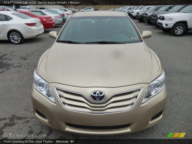 Sandy Beach Metallic / Bisque 2010 Toyota Camry LE