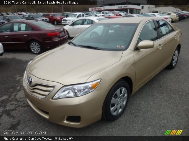 Sandy Beach Metallic / Bisque 2010 Toyota Camry LE
