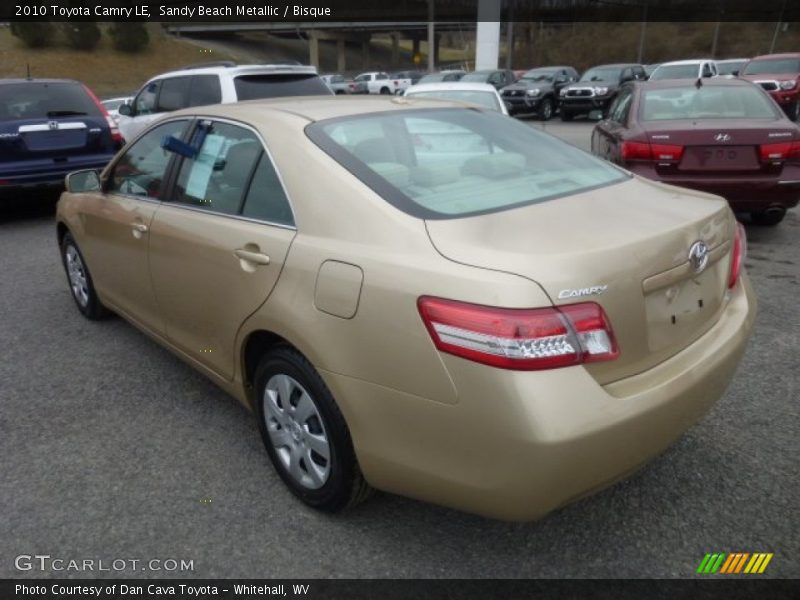 Sandy Beach Metallic / Bisque 2010 Toyota Camry LE