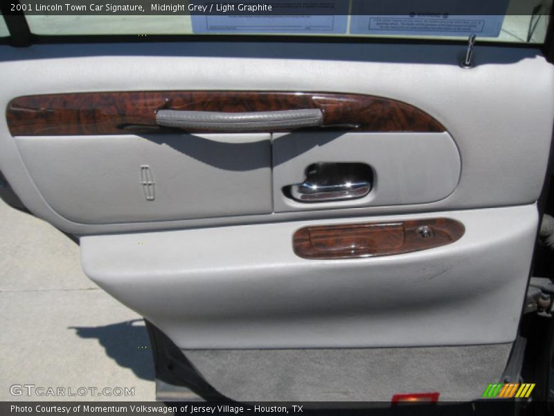 Midnight Grey / Light Graphite 2001 Lincoln Town Car Signature