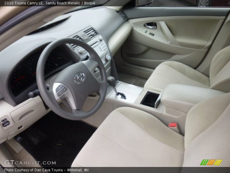 Sandy Beach Metallic / Bisque 2010 Toyota Camry LE