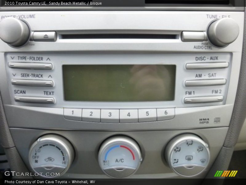 Sandy Beach Metallic / Bisque 2010 Toyota Camry LE