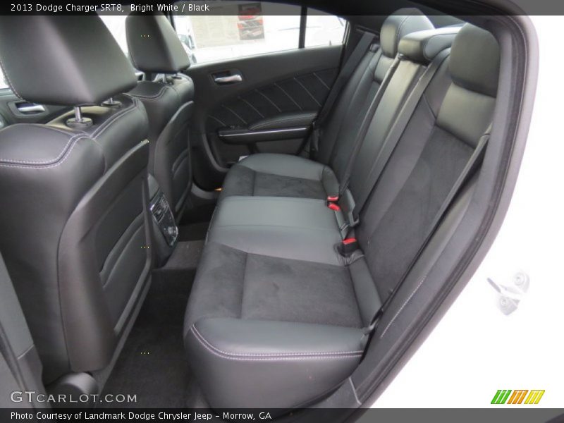 Rear Seat of 2013 Charger SRT8