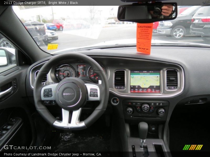 Dashboard of 2013 Charger SRT8